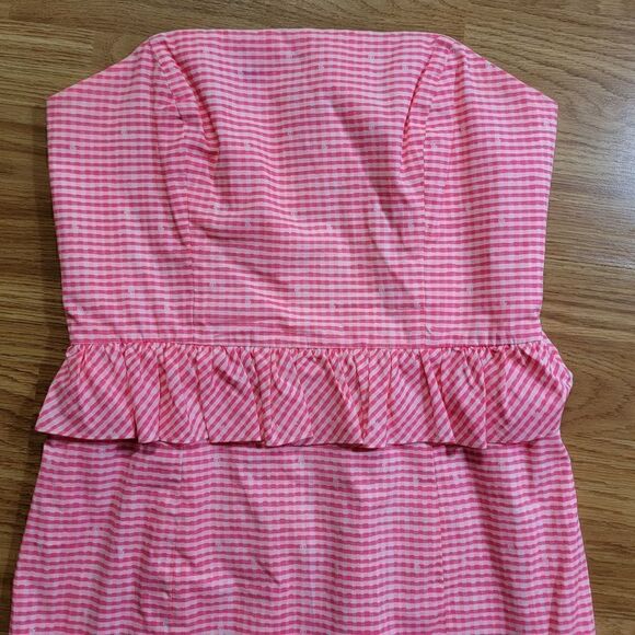 Lilly Pulitzer Fiesta Gingham Dress 2 - Picture 5 of 8